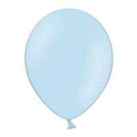 Balóniky latexové pastelové Baby Blue 23 cm 100 ks