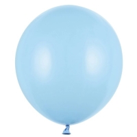 Balnky latexov pastelov baby blue 43 cm 25 ks