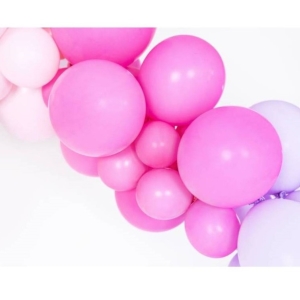 Pastelov balonky latexov fuchsiov