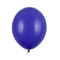 Balóniky latexové pastelové kráľovsky modré 12 cm 100 ks