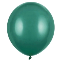 Bal�nky latexov� pastelov� lahvov� zelen� 43 cm 25 ks
