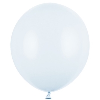 Balnky latexov pastelov misty modr 43 cm 25 ks