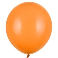 Balnky latexov pastelov oranov 43 cm 25 ks