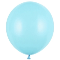Balnky latexov pastelov svtle modr 43 cm 25 ks