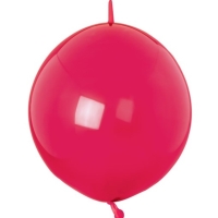 Balniky latexov spojovacie dekoratrske Crystal magenta 15 cm, 100 ks