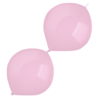 Balóniky latexové spojovacie dekoratérske Fashion ružové 30 cm, 50 ks