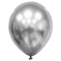 Balnky latexov stbrn chromov 48 cm 25 ks