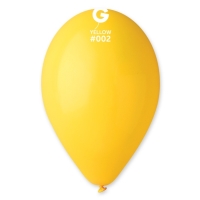 Balóniky pastelové žlté 26 cm, 100 ks