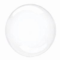 Balónová bublina kryštálová transparentná 30 cm
