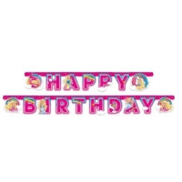 Banner Happy Birthday Barbie Dreamtopia 200 cm