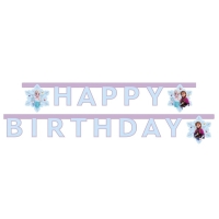 Banner Happy Birthday Frozen