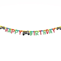 Banner Happy Birthday Game Controller 2 m