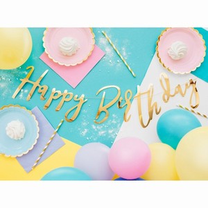 BANNER Happy Birthday zlat