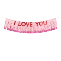 Banner I Love You 150 x 30 cm