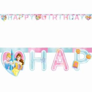 Banner Pricezny Disney "Happy birthday" 2m