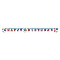 Banner "Happy birthday" Balniky