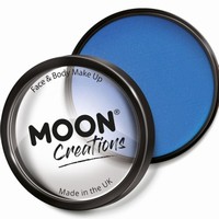 Farba na tvár a telo nebesky modrá Moon Creations