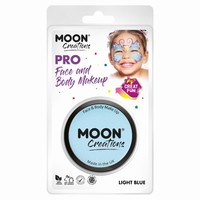 Farba na tvr a telo svetlo modr Moon Creations