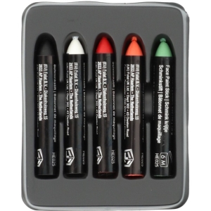 Barviky na obliej v tuce Halloween BoOo 5 ks