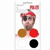 Farby na tvár Pirát