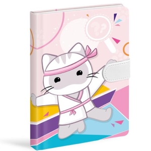 Blok s magnetem SPY NOTES - fialov