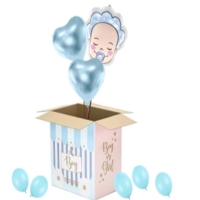 Box Baby shower Boy 60 x 40 x 60 cm