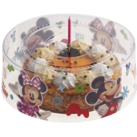 Box na tortu plastový Mickey a priatelia 25 x 12 cm