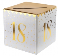 Box na prianie 18. narodeniny zlat