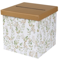 Box na priania Listy 20x20x20 cm