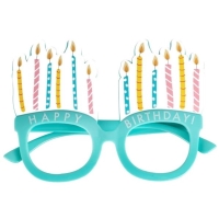 Okuliare narodeninové Torta Happy Birthday