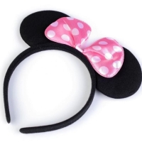 Čelenka Minnie Mouse ružová
