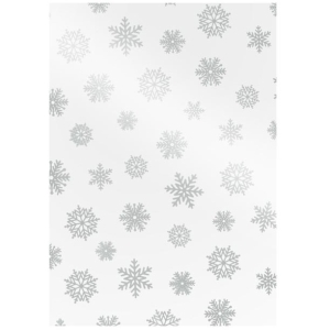 Celofán transparent potisk vánoční - role 500x70cm mix