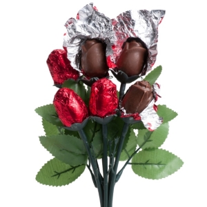 Kytice čokoládových růží 30 g