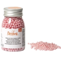 Cukrárske zdobenie perličky ružové 100 g