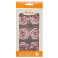 Cukrov dekorcie Rue ruov 5 cm 6 ks
