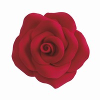 Cukrové dekorácie na tortu Ruže 7 cm, 9 ks