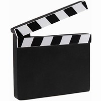 DEKORÁCIA Filmová klapka drevená 11,5x13,5cm