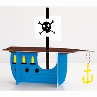 DEKORÁCIA na stôl Pirátska loď