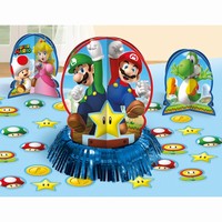 Dekorácia na stôl Super Mario 23 ks