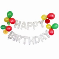 Dekoračný set balónikov Happy Birthday