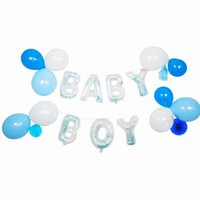 Dekoran set balnikov Girlanda Baby Boy