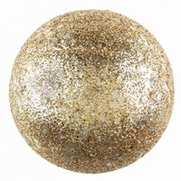 Dekoran guliky glitrov zlat 1 cm, 50 ks