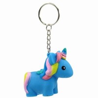Darčeková kľúčenka Unicorn modrá 1 ks