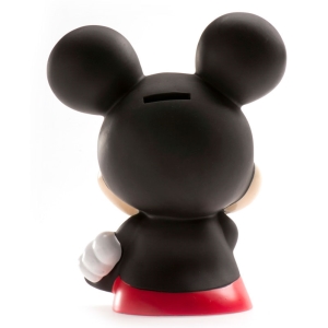 Pokladnika Mickey s bankovkami z jedlho papru