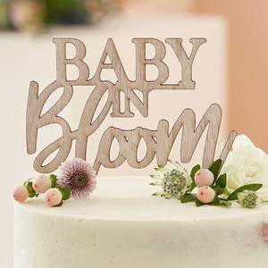 DEKORACE na dort devn Baby in bloom 14,5cm