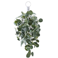 Dekorcia na dvere Eucalyptus a bobule 50 cm