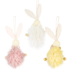 Dekorace Zaj��ek chlupat� 1 ks