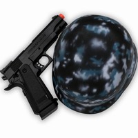 DETSK policajn sada (prilba, put, zbra, okuliare)