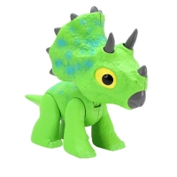 Dinosaurus Triceratops zelen