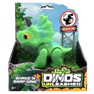 Dinosaurus Triceratops zelen